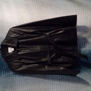 NWOT EAST 5TH GENUINE LEATHER JACKET. SOLD TO MY POSH BUD